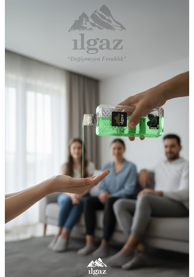 Ilgaz Elegance Pine Cologne 80 Derece Çam Kolonyası 400 ML