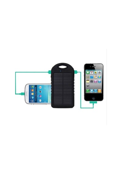 Güneş Enerjili Solar Powerbank 10000 Mah Karışık Renkli