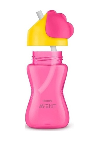 Philips Avent Pipetli Bardak 12 Ay+ 300 Ml Scf798/02 Pembe - Sarı