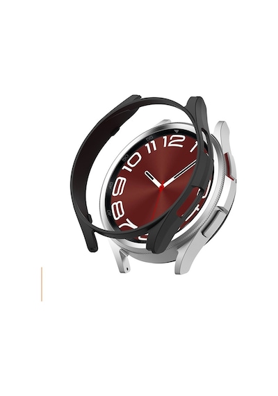 Samsung Galaxy Uyumlu Watch 6 47mm Kasa Ekran Koruyucu 360 Tam Koruma Kılıf Kapak
