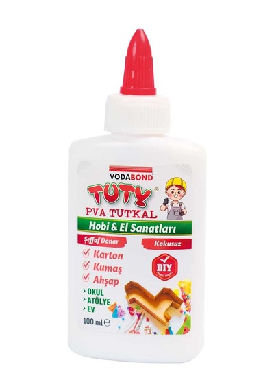 2 Adet Vodabond Tuty Pva Tutkal Şeffaf 100ml