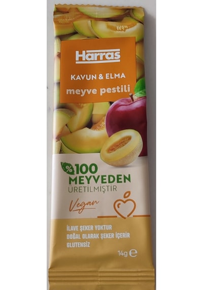 Vegan Kavunlu Meyve Pestili X10 14 G