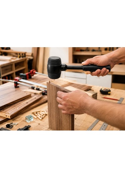 Eltos Ergonomik Lastik Tokmak, Poliüretan, Darbe Emici, Sessiz Çekiç, Hassas Yüzeyler, Dayanıklı, Kaymaz Saplı, Usta Ve Hobi Kullanımı, Yüksek Perform