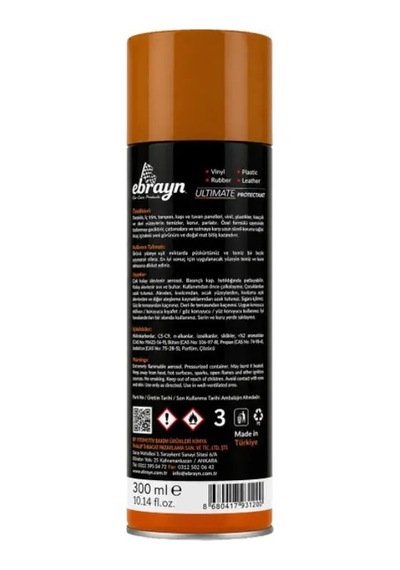 Ebrayn Torpido Parlatıcı 300 Ml Vanilya