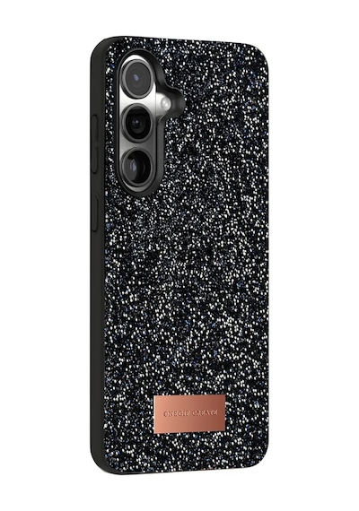 Onegif - 131 - Samsung Galaxy Uyumlu S25 Bright Simli Kapak - Muratech - - Siyah Sıyah