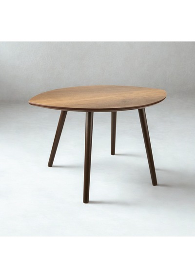 Mermer Desenli Oval Model Sehpa Atlantik 70x47x42 Cm Atlantik Çam