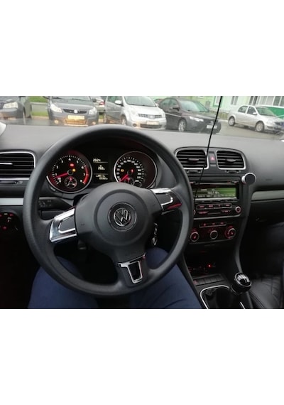 Golf 6 Tuşsuz Direksiyon Kromları