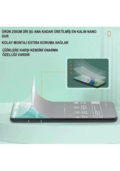 Xiaomi Mi 17t Arka Kaplama Şeffaf Hd Esnek 250um Kalın - Maxxpro