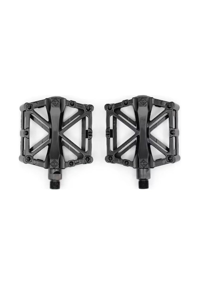 Xbyc 1815 Bilyalı Bisiklet Platform Pedal Geniş Yapılı Bilyalı Alüminyum Pedal Mukavemetli Siyah Renk