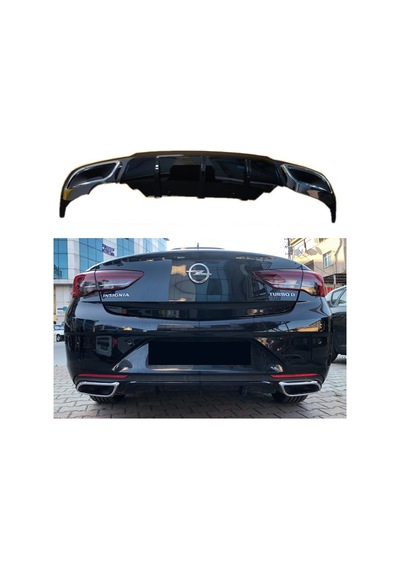 Opel İnsignia Arka Tampon Difüzörü Parlak Siyah 2017 Sonrası