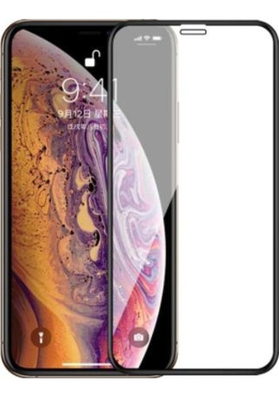 Apple Uyumlu   iPhone 12 Pro Max Ekranı Tam Kaplayan Fiber Nano Ekran Koruyucu