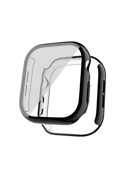 Apple Uyumlu  Watch  Series 10 42mm Elektroplatin Saat Gövde Kasa Ve Ekran Koruyucu
