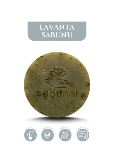 Sabunal Lavanta Sabunu - Ferahlatıcı Etkili Doğal Bakım Sabunu 100 G