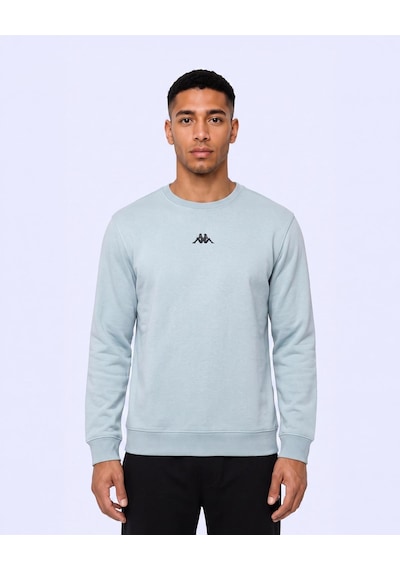 Kappa Carlo Erkek Mavi Regular Sweatshirt