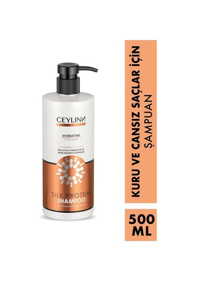 Ceylinn Şampuan 500ml. Silk Protein Tüm Saç Tipleri