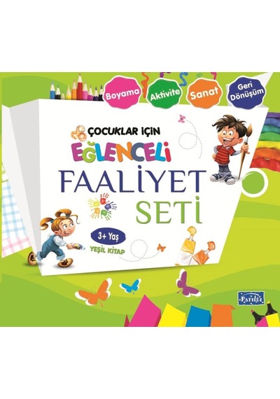 Eğlenceli Faaliyet Seti - Yeşil - 3+ Yaş - Rxlu-601386