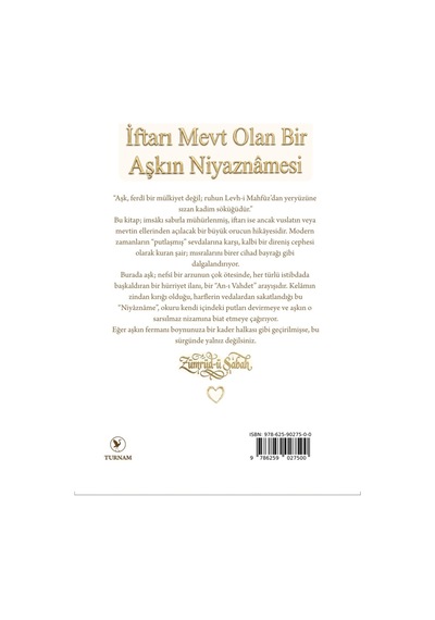 İftarı Mevt Olan Bir Aşkın Niyaznamesi - 879283052