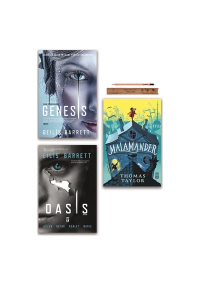Genç Timaş Oasis - Genesis - Malamander Roman Set 3 Kitap