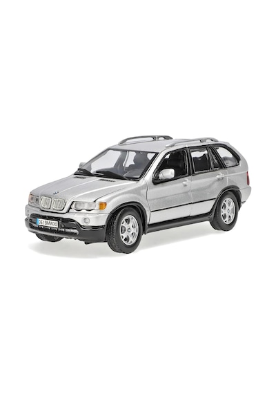 Motor Max 1:24 Bmw X5 Diecast Model Araba - Metal Koleksiyonluk Araç - Gümüş Gri