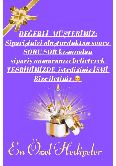 Kedi Gözü Tesbih Kişiye Özel İsimli Gece Parlayan Tesbih Küre Kesim Fosforlu Tesbih Hediyelik Ürün Açık Sarı