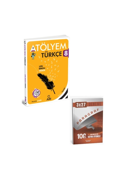 Arı 2027 8. Sınıf Türkçe Atölyem Türkçemino+ Anla Kazan Paragraf