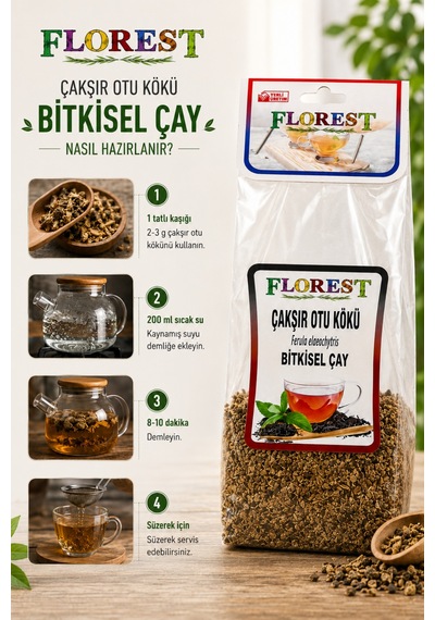 Çakşır Otu Kökü Bitki Çayı 50 G - Çakşır Kökü Bitkisel Çay - 915132527