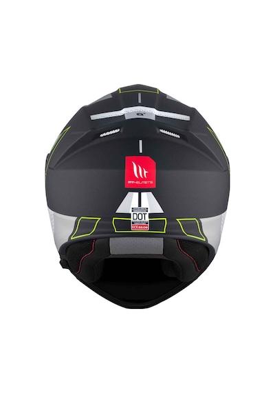 Mt Genesis Sv Talo B2 Mat Çene Açılır Kask Siyah - Beyaz