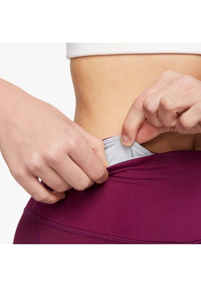 Nike Air Fast Tight Fit 7/8 Running Leggings Dm7487-610 Kadın Spor Tayt Mürdüm