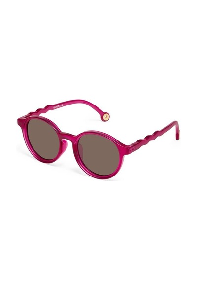 Olivio&co Classic Oval Junior Güneş Gözlüğü - Raspberry Açık Gri