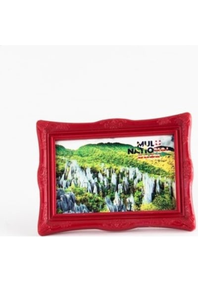 Malezya Temalı Ayaklı Çerçeveli Magnet