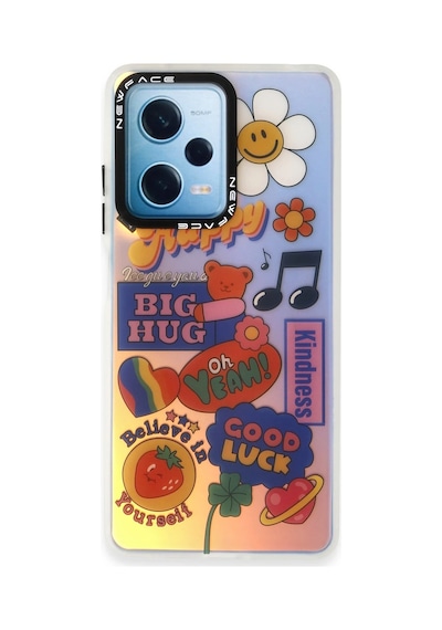 Uray Store Xiaomi Redmi Note 12 4g Kılıf Estoril Desenli Kapak - Estoril - 15