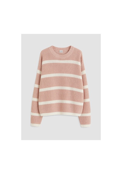 LC Waikiki Alıta Cıty Farkıyla Lcw Kids Pembe Oval Yaka Çizgili Kız Çocuk Triko Kazak Pembe - 925577283 Pembe LC Waikiki Alıta Cıty Farkıyla Lcw Kids Pembe Oval Yaka Çizgili Kız Çocuk Triko Kazak Pembe - 925577283 Pembe