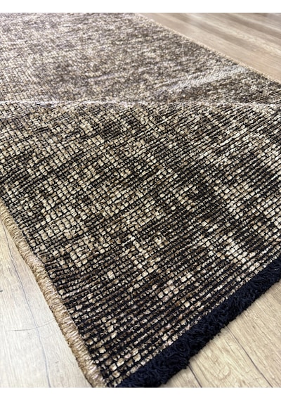Hoom Rugs Vintage Vtg 102 Vizon Dekoratif Yıkanabilir Kilim Vizon