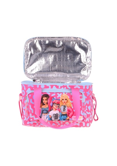 Wow Generation İki Bölmeli Thermo Okul Beslenme Çantası - Girl Friends Baskılı Kırmızı Renk Kız Çocuk - W6060