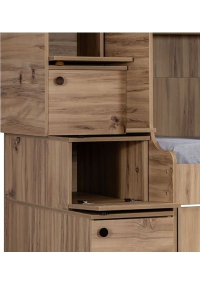 Ranza, Riva Yavrulu Ranza + 3 Kapılı Dolap + 3 Adet Comfort Yatak 90 X 190 CM
