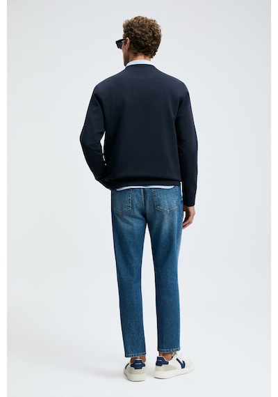 Lufian Rowan Erkek Sweatshirt Lacivert Lacivert 112030195100200