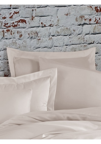 Mystory Home Pamuk Saten Volanlı 2'li Yastık Kılıfı