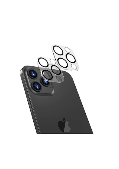 Apple Uyumlu   iPhone 13 Pro Max Cl-05 Kamera Lens Koruyucu Cam Koruma Renksiz