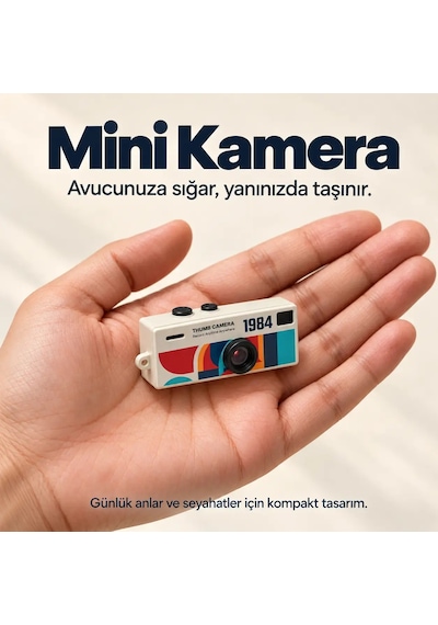 Thumb Camera Retro Mini Kamera 1080p Hd Video, Tft Lcd Ekranlı Ve 26 G Ultra Hafif Taşınabilir Dijital Kamera Çoklu Renk Thumb Camera Retro Mini Kamera 1080p Hd Video, Tft Lcd Ekranlı Ve 26 G Ultra Hafif Taşınabilir Dijital Kamera Çoklu Renk