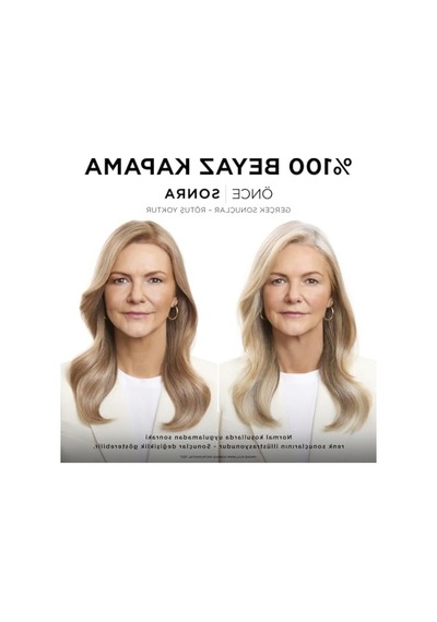 Kolay Beyaz Kapama Sağlayan Saç Boyası, 50- Açık Kahve Renk