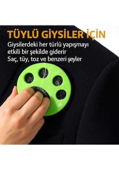 10 Lu Pati Şeklinde Tüy Toplayıcı