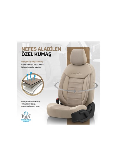 Otom Comfortline Design Premium Oto Koltuk Kılıfı - 550066790