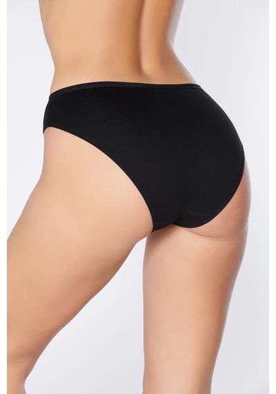 12 Adet Tutku Elit Bayan Bambu Bikini Külot Karışık Renk 2711 Çok Renkli