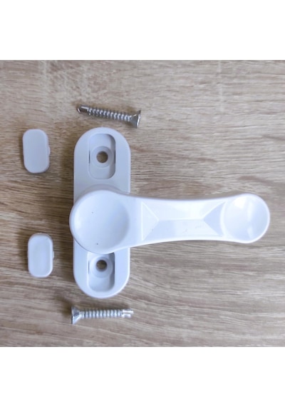 Pvc Pencere Metal Çekmeli Çocuk Emniyet Mandalı Güvenlik Kilidi 1, Beyaz Altın Ve Çok Renkli