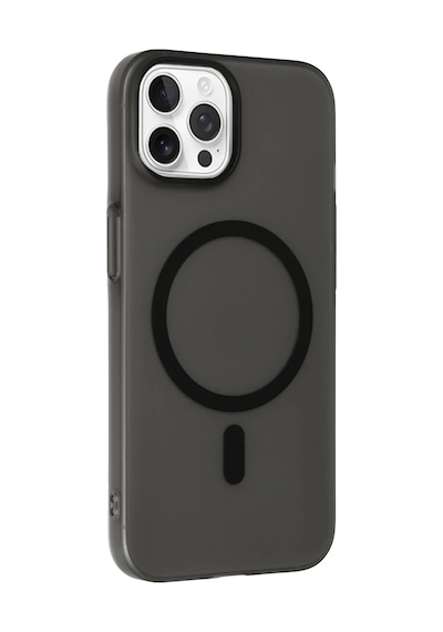 Apple Uyumlu iPhone 14 Pro Max Kılıf Ultra İnce Mat Magsafe Sert Pc Tuna Kapak Siyah