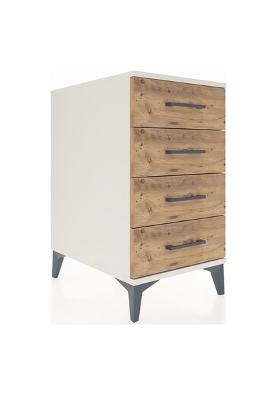 Kronos Komodin 4 Çekmeceli 44x59x80 Aytaşı-çam Aytaşı