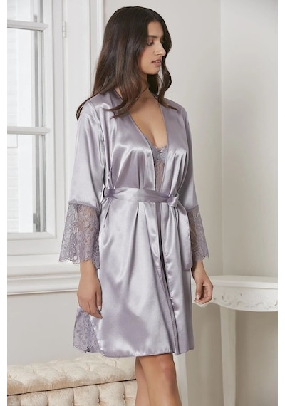 Pierre Cardin 6015 Kadın Dantelli Saten 6'lı Set-royal ROYAL