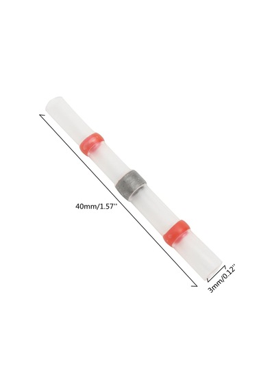 Asafe Isı Büzüşmeli, Kendinden Lehimli, Izole Konnektör 1Mm