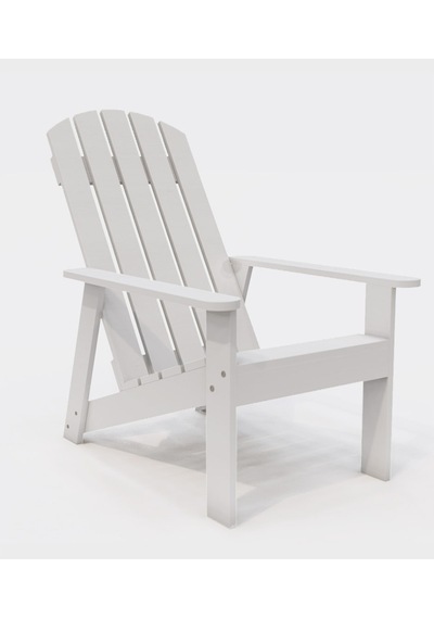 Modern Ahşap Oval Adirondack Balkon, Bahçe Koltuğu