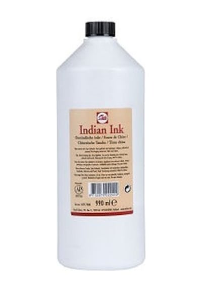 Hobi-Marketart Talens Indian Ink Çini Mürekkebi 990 Ml.
